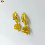 Mark Jewel - Golden Meenakari Earrings 3