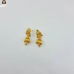 Mark Jewel - Golden Meenakari Earrings 4