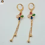 Mark Jewel - Multicolor Long Earrings