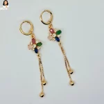 Mark Jewel - Multicolor Long Earrings 3