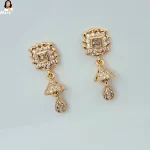 Mark Jewel - Square Mirror Earrings 2